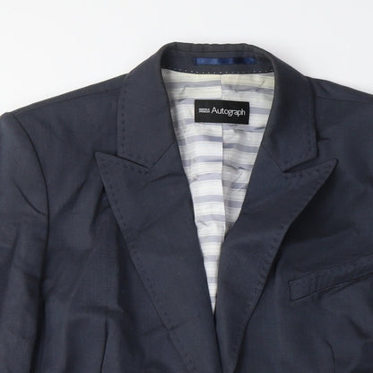 Marks and Spencer Women's Blue Blazer Size M