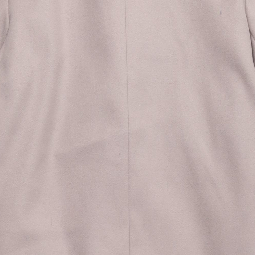 Womens UK Size 10 New Look Beige Overcoat