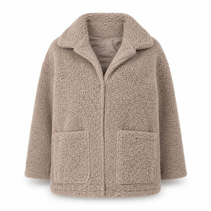 Womens UK Size 10 Brave Soul Beige Puffer Jacket
