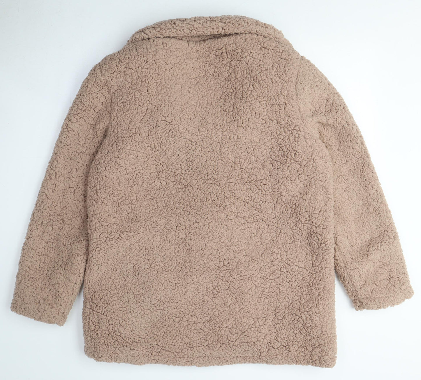 Womens UK Size 10 Brave Soul Beige Puffer Jacket