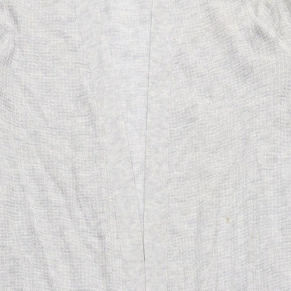 Theory Women's Grey Cardigan, L, Wool Blend, Casual