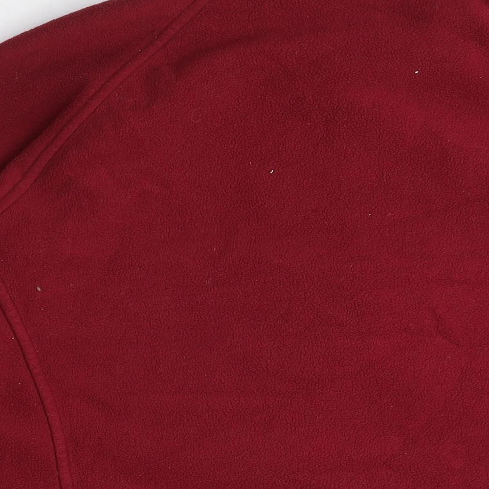 Craghoppers Red Fleece Pullover Unisex Sweatshirt Size 12