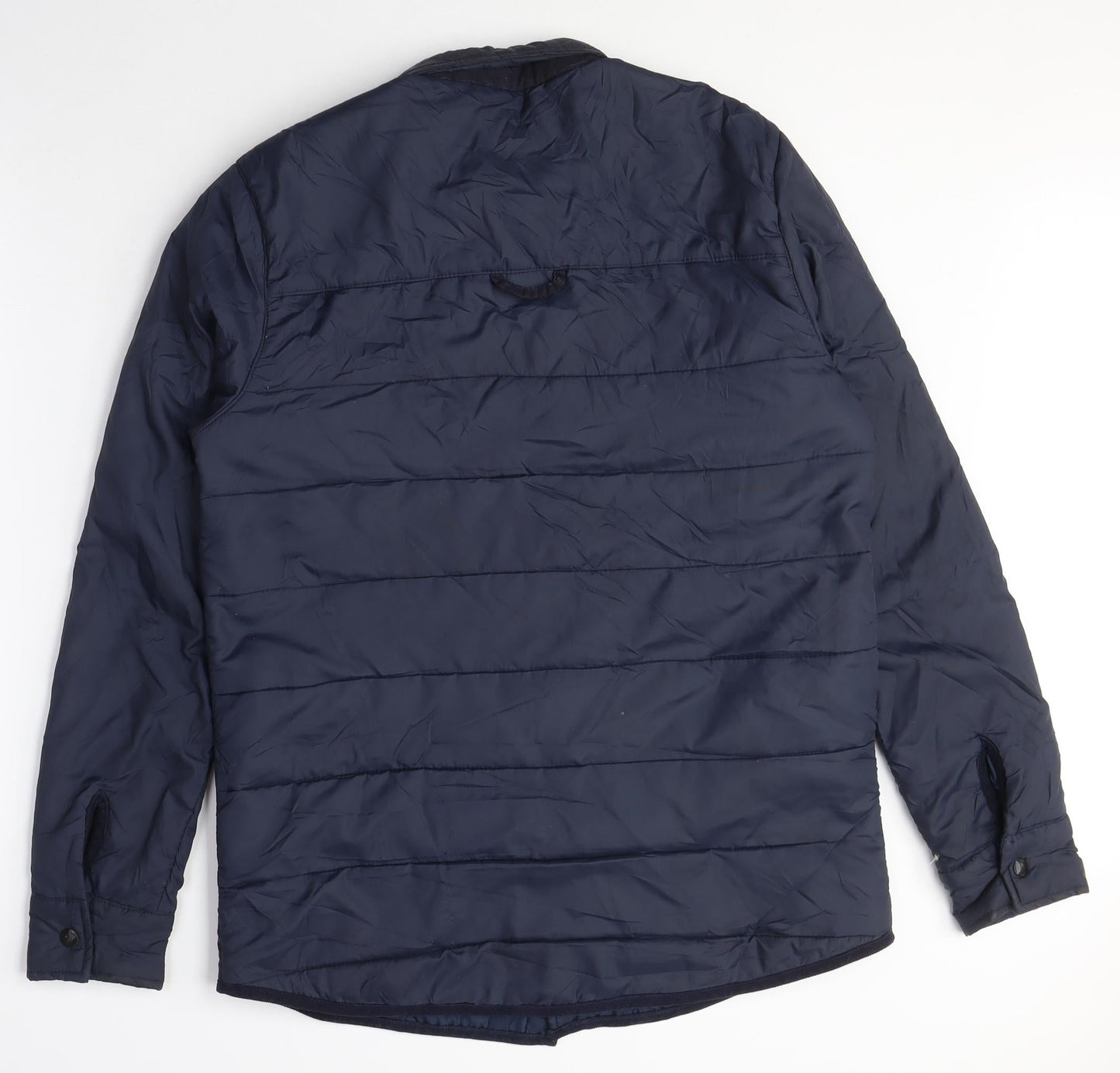 Mens UK Size L Voi Jeans Co. Blue Puffer Jacket