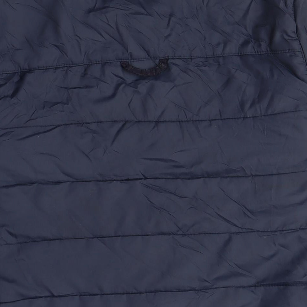 Mens UK Size L Voi Jeans Co. Blue Puffer Jacket