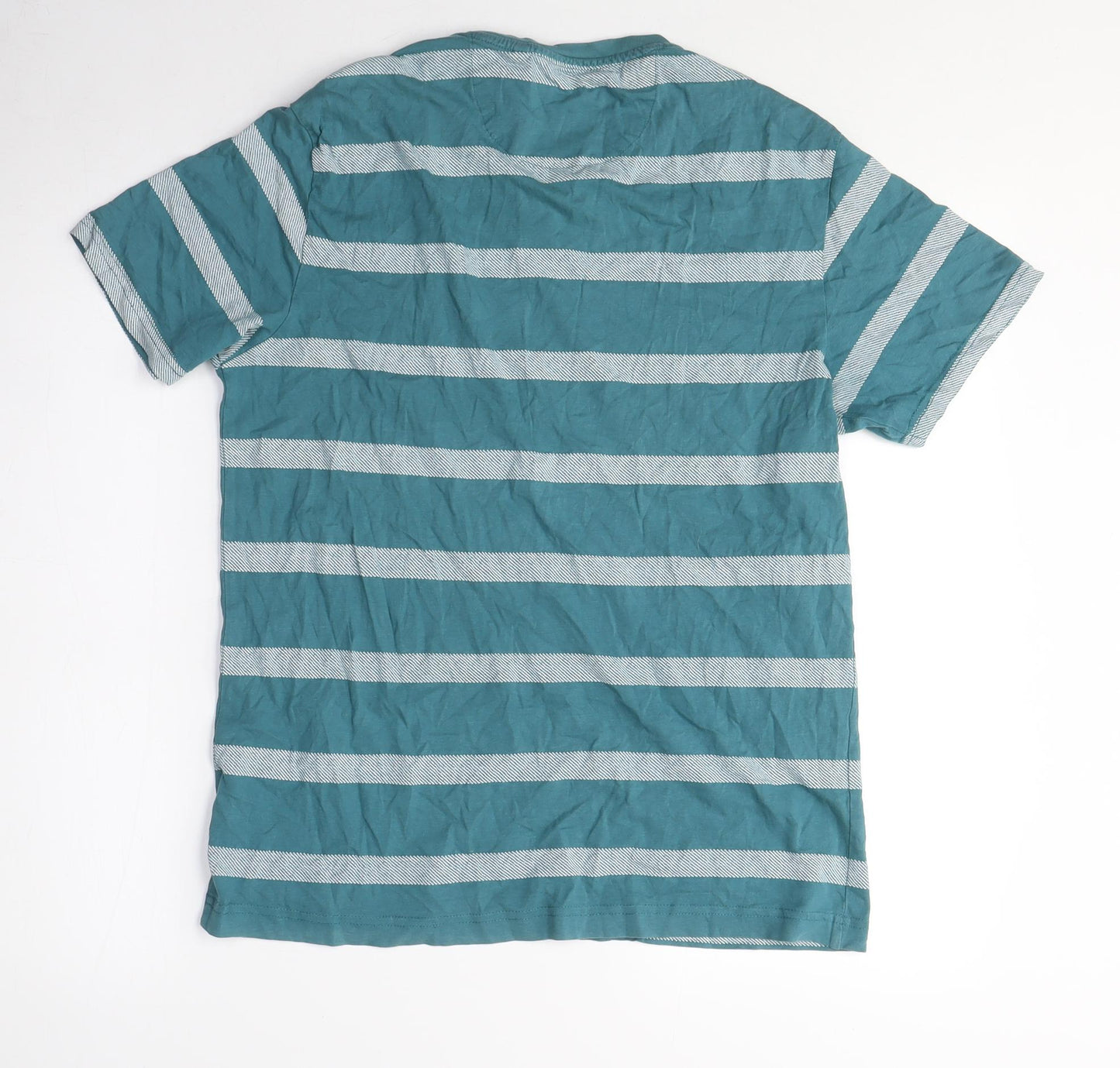 Original Penguin Men's Blue Striped T-Shirt, M