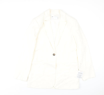 Womens UK Size 10 ASOS Ivory Jacket