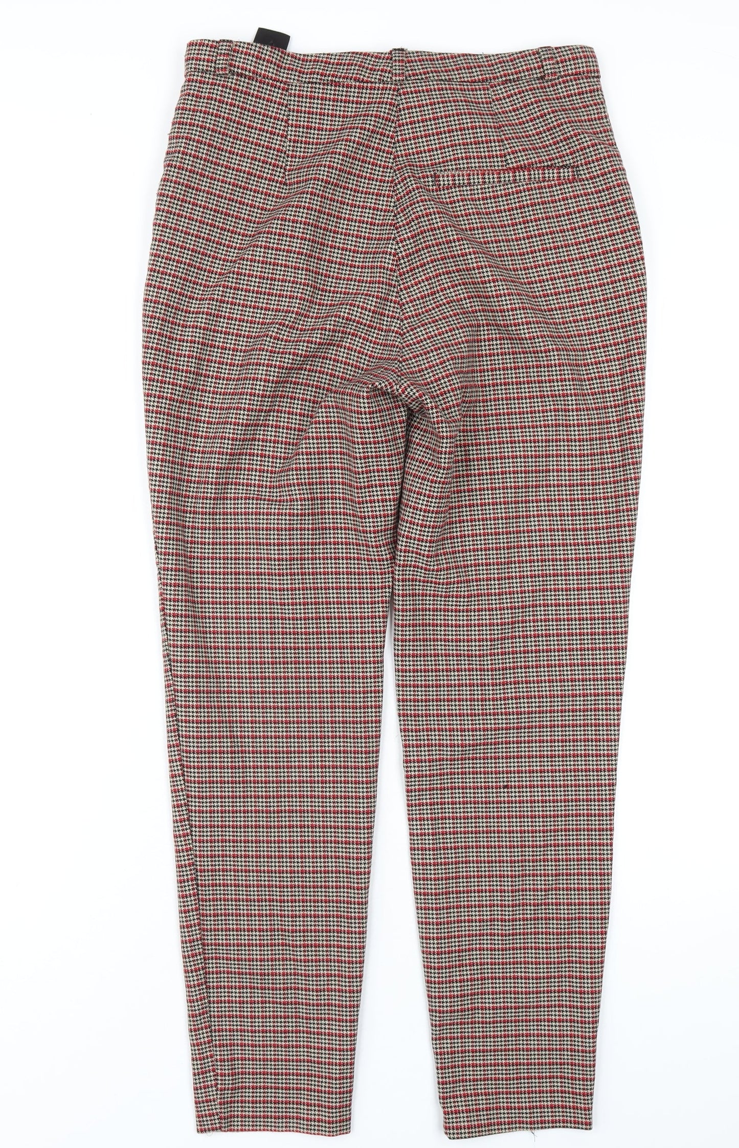 Womens UK Size 8 Monki Regular Fit  Red Trousers