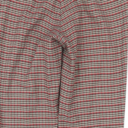 Womens UK Size 8 Monki Regular Fit  Red Trousers