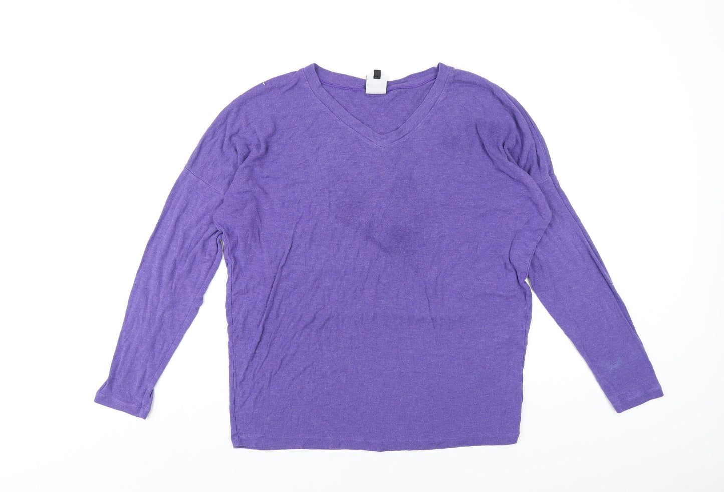 Womens UK Size M CAbi Purple Basic T-Shirt