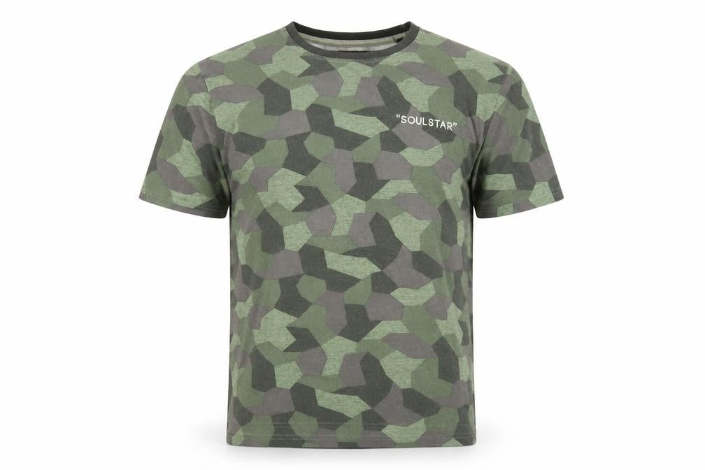 Mens UK Size M Soul Star Green  T-Shirt