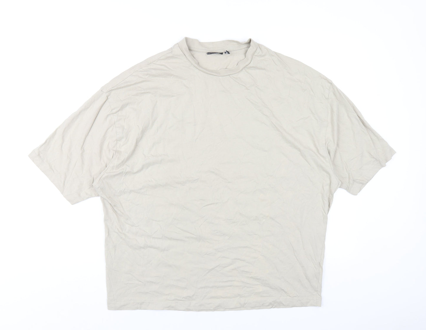 Mens UK Size M ASOS Beige  T-Shirt