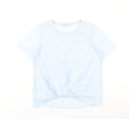 Womens UK Size 12 NEXT Blue Basic T-Shirt