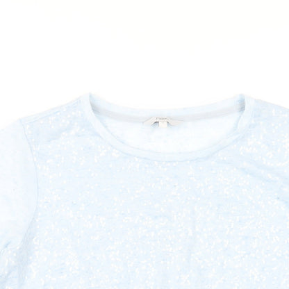 Womens UK Size 12 NEXT Blue Basic T-Shirt