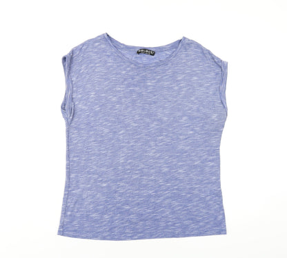 Womens UK Size 10 Select Blue Basic T-Shirt