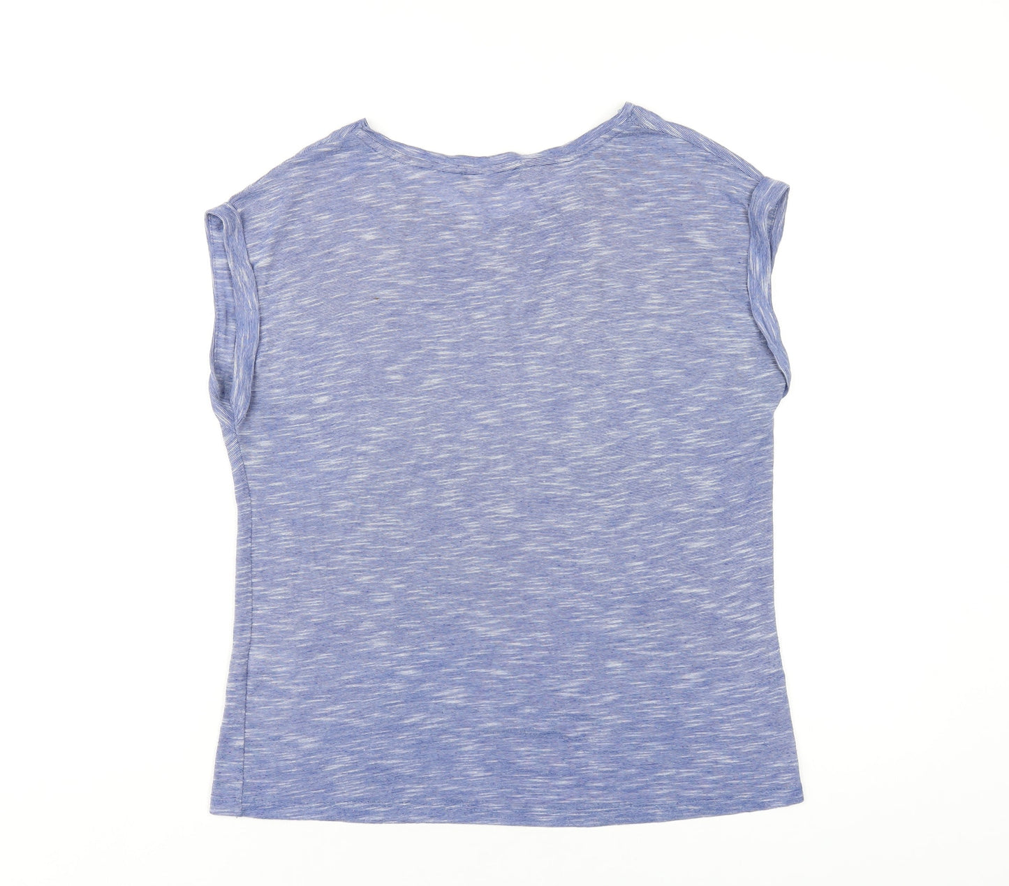 Womens UK Size 10 Select Blue Basic T-Shirt