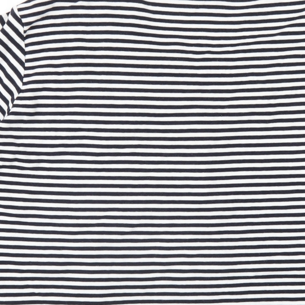 Womens UK Size 22 Joanna Hope Blue Basic T-Shirt