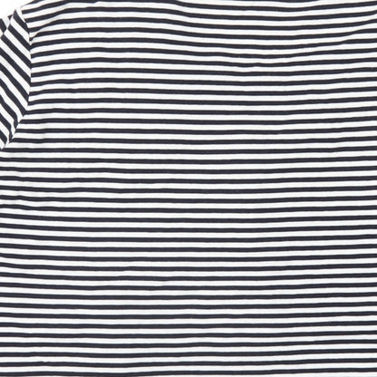 Womens UK Size 22 Joanna Hope Blue Basic T-Shirt