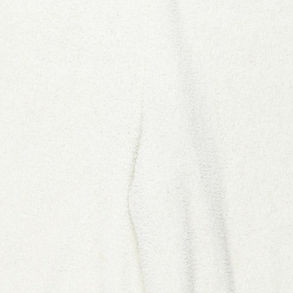 Womens UK Size L H&M Regular Fit Jogger White Trousers