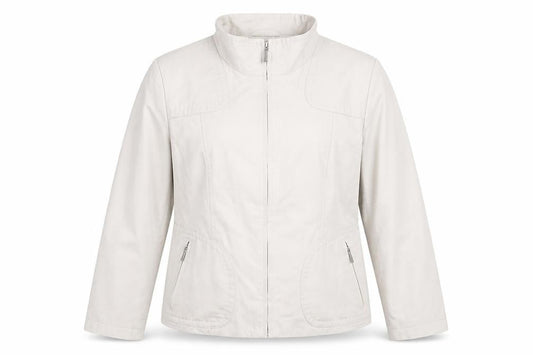 Marks and Spencer Womens Beige Jacket Size 16 Zip
