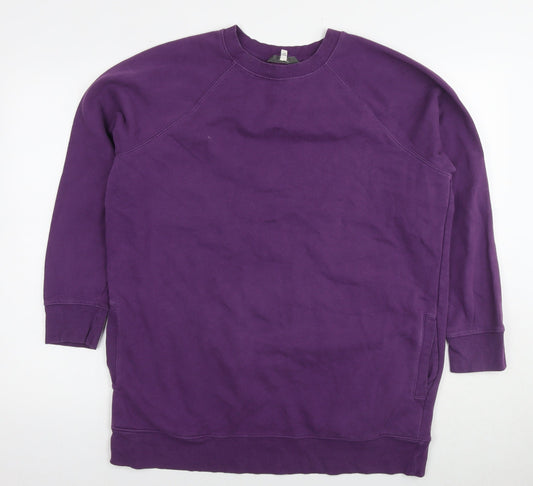 Womens UK Size L NEXT Purple Pullover Sweatshirt