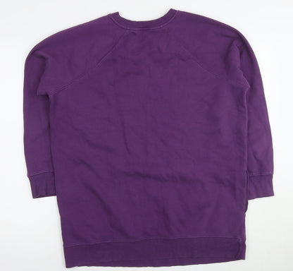 Womens UK Size L NEXT Purple Pullover Sweatshirt