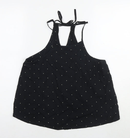 Womens UK Size XS Hollister Black Camisole Tank