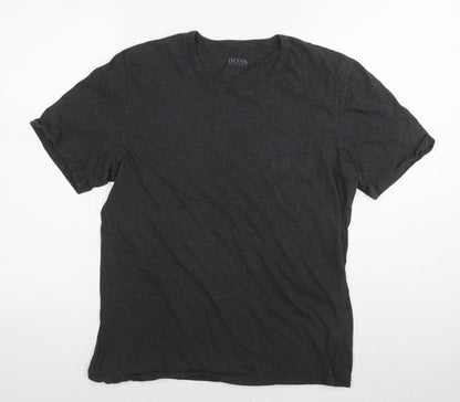 Mens UK Size L Boss Grey  T-Shirt