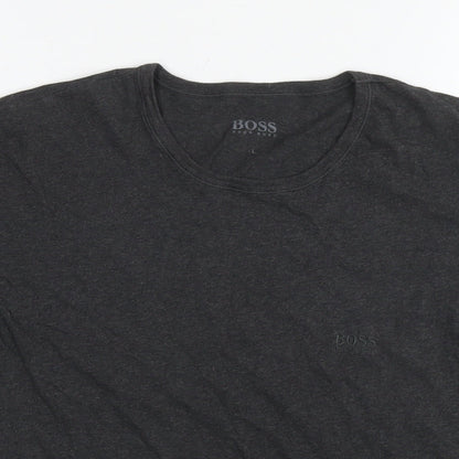 Mens UK Size L Boss Grey  T-Shirt