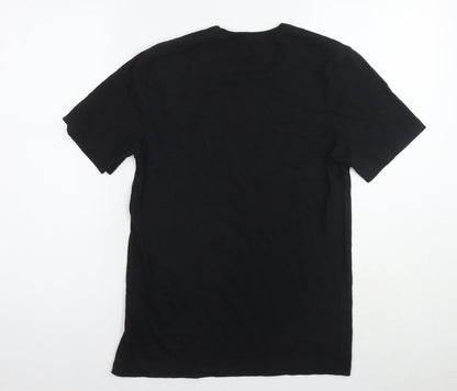 Mens UK Size S Boss Black  T-Shirt