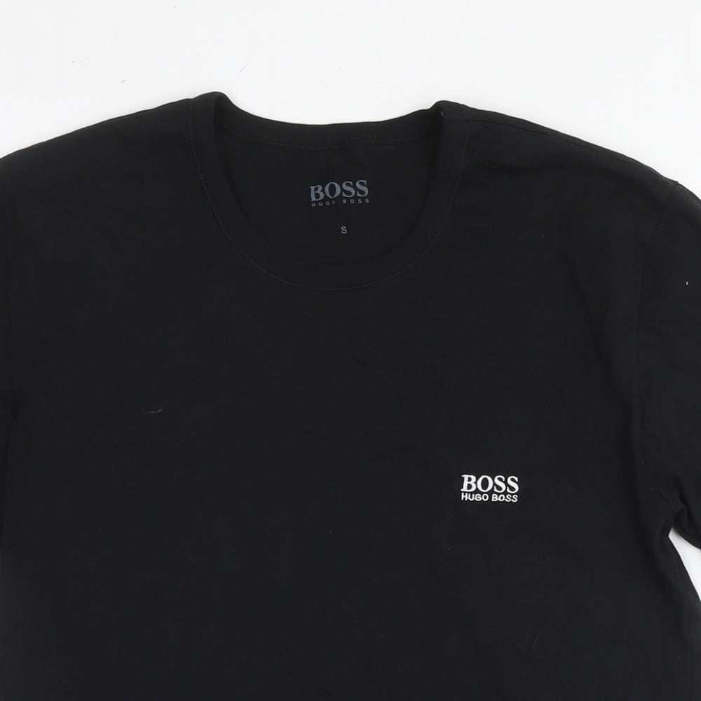 Mens UK Size S Boss Black  T-Shirt