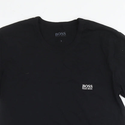 Mens UK Size S Boss Black  T-Shirt