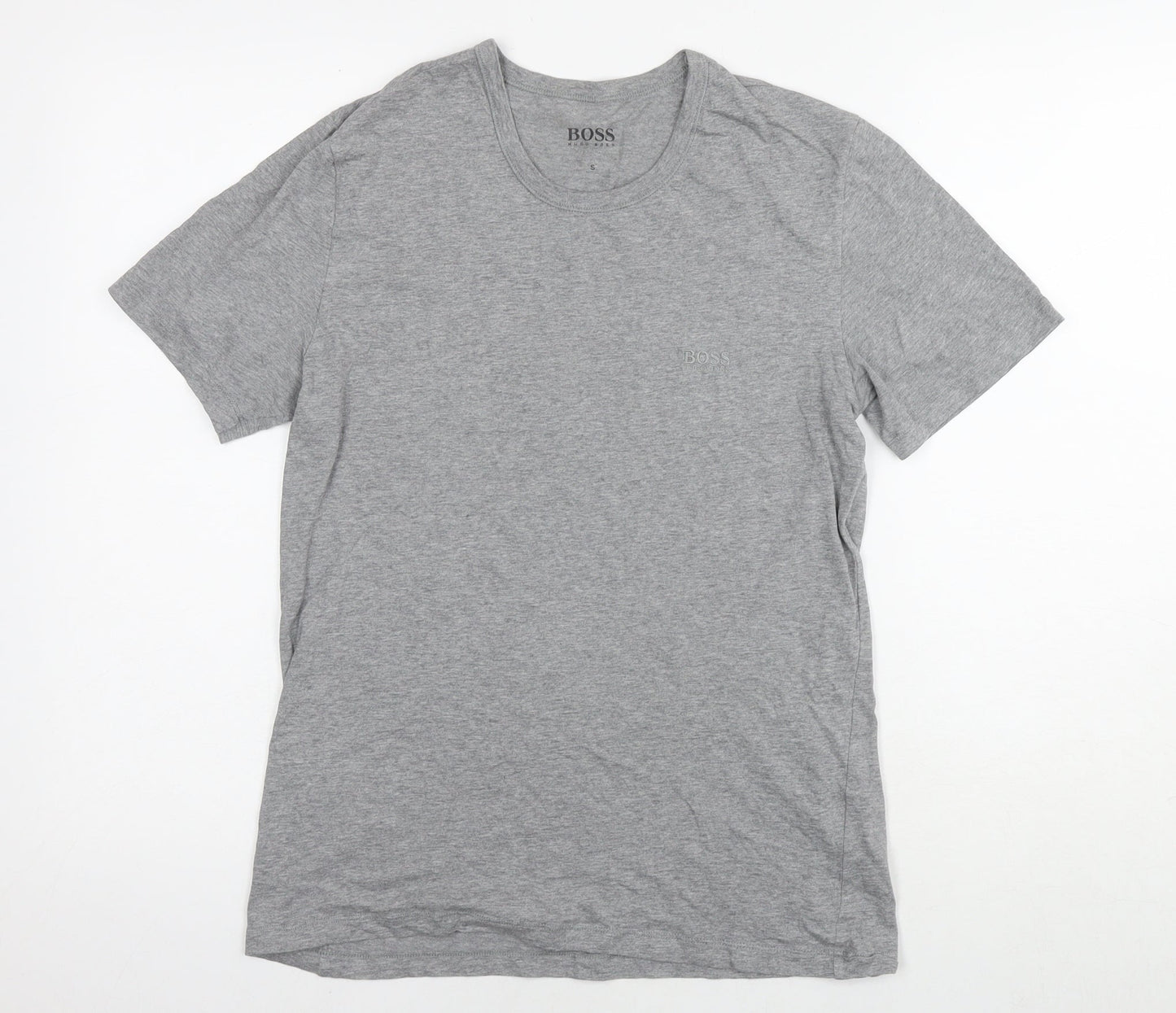 Mens UK Size S Boss Grey  T-Shirt