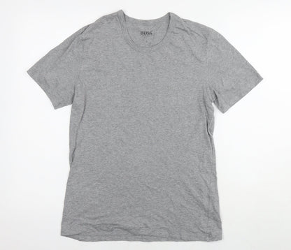 Mens UK Size S Boss Grey  T-Shirt