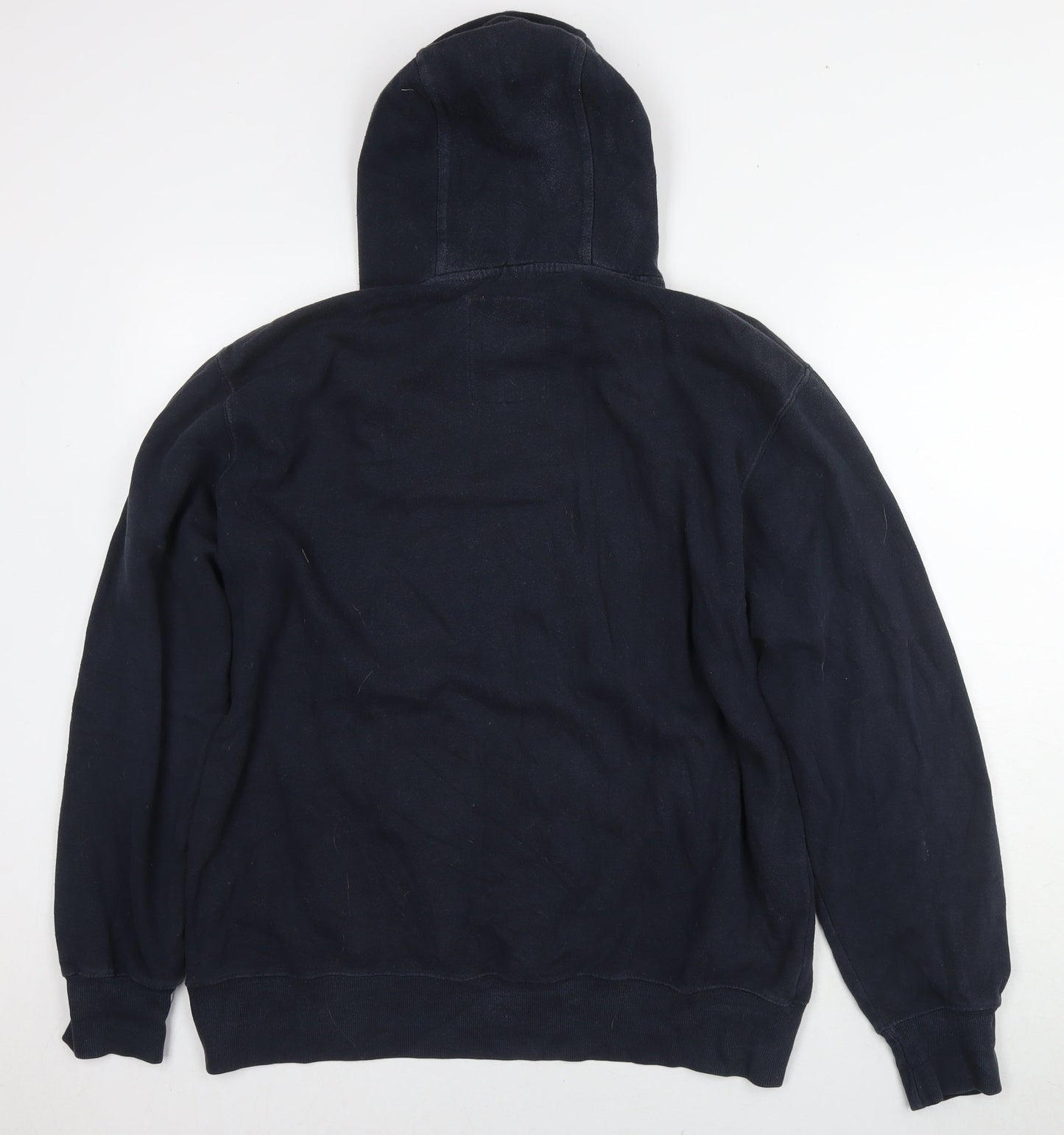 Life & Glory Womens Blue Cotton Pullover Hoodie Size XL Pullover - Logo