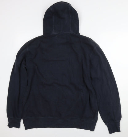 Life & Glory Womens Blue Cotton Pullover Hoodie Size XL Pullover - Logo