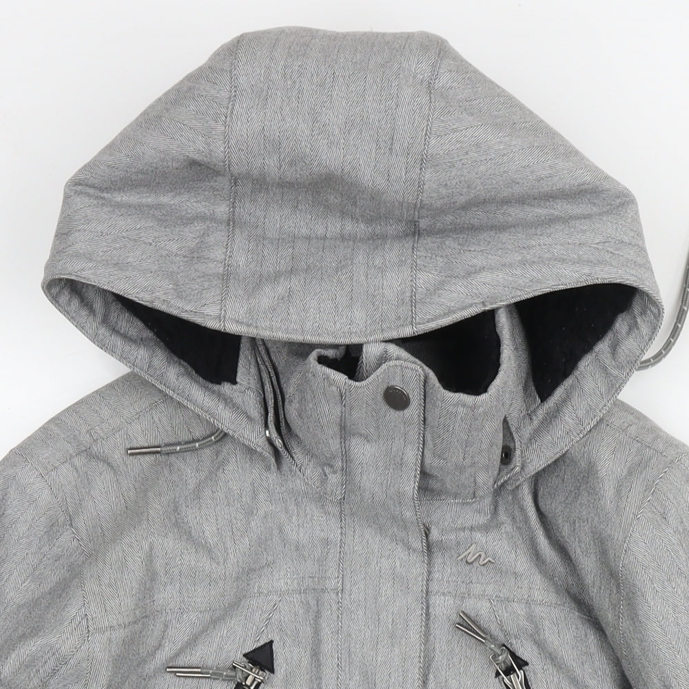 Mens UK Size M Quechua Grey Jacket