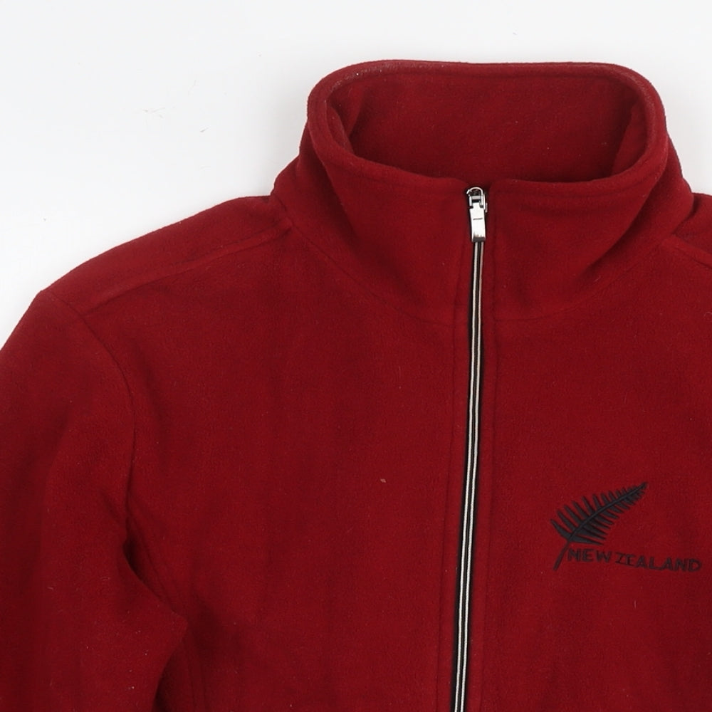 Mens UK Size L New Zeeland Red Jacket