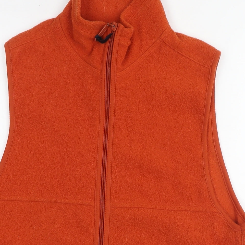Womens UK Size 10 St Bernard Orange Gilet