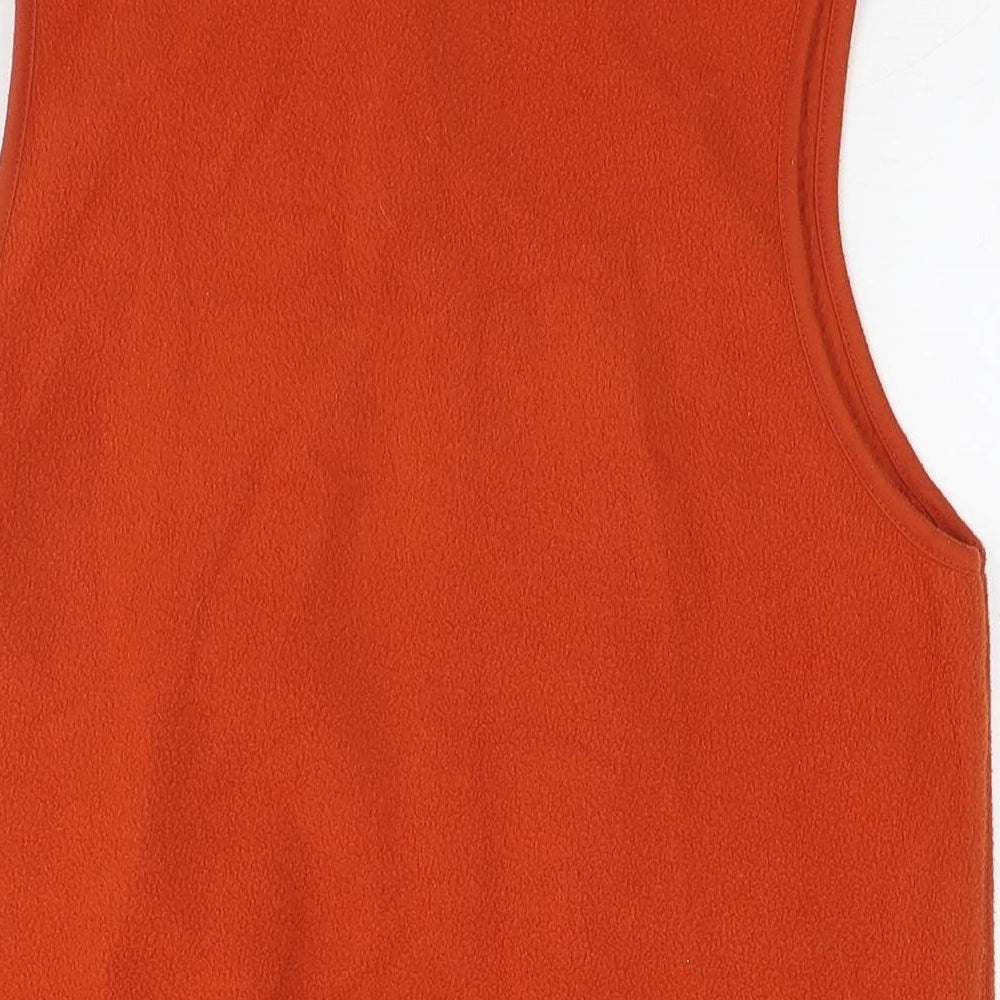 Womens UK Size 10 St Bernard Orange Gilet