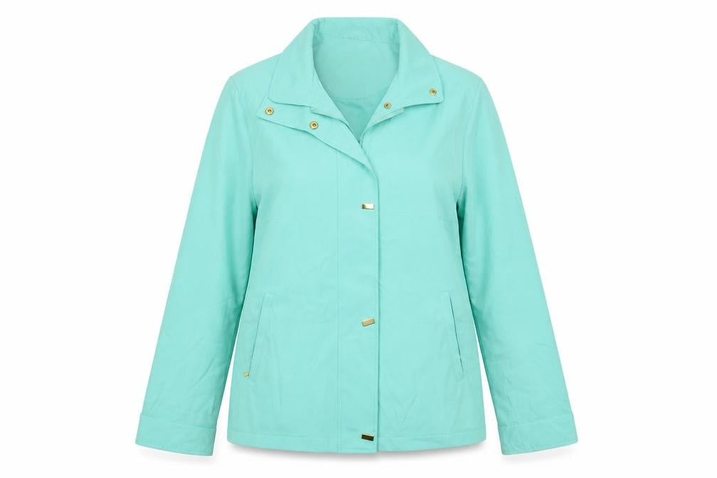 Womens UK Size 12 Finesse Green Jacket