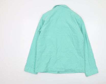Womens UK Size 12 Finesse Green Jacket