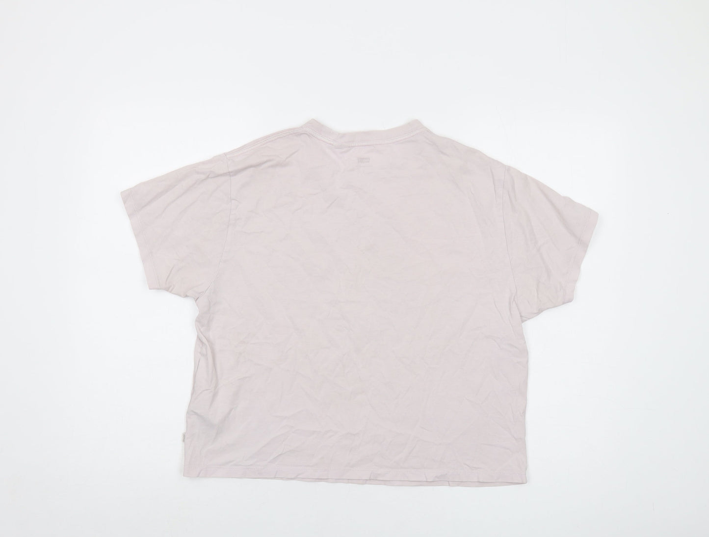 Womens UK Size S Levi's Pink Basic T-Shirt