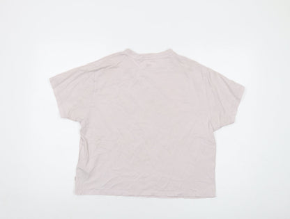 Womens UK Size S Levi's Pink Basic T-Shirt