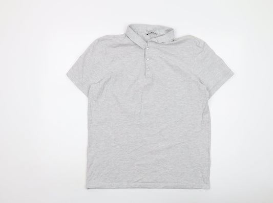 Mens UK Size XL Selected Homme Cotton Polo Shirt