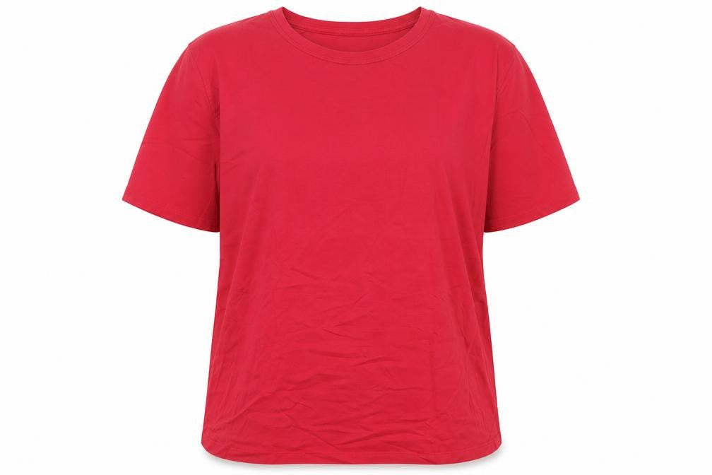 Womens UK Size 24 Lands' End Pink Basic T-Shirt