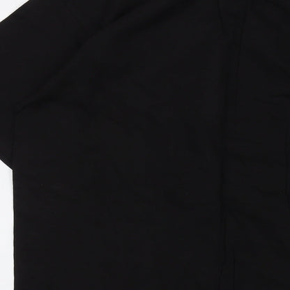 Alcatraz Mens Black Cotton T-Shirt Size L Crew Neck