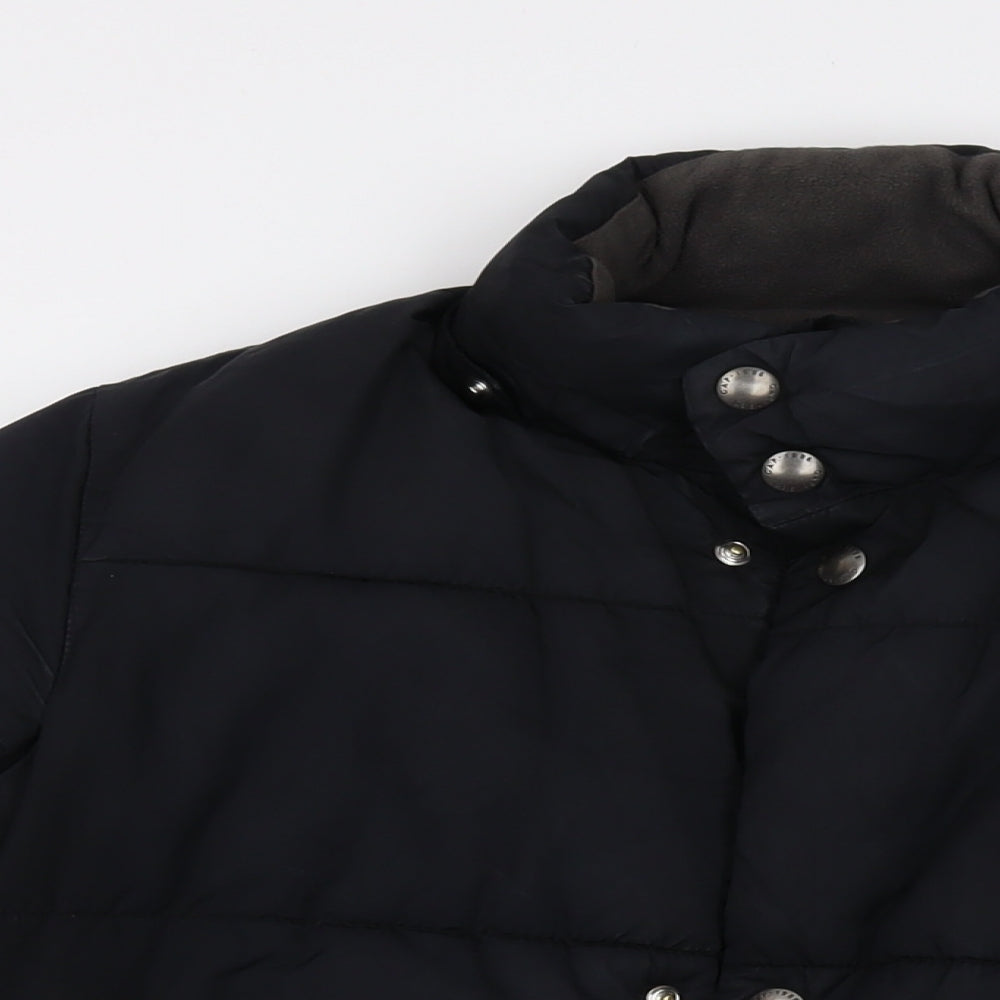 Gap Boys Black Jacket Size 12-13 Years Zip