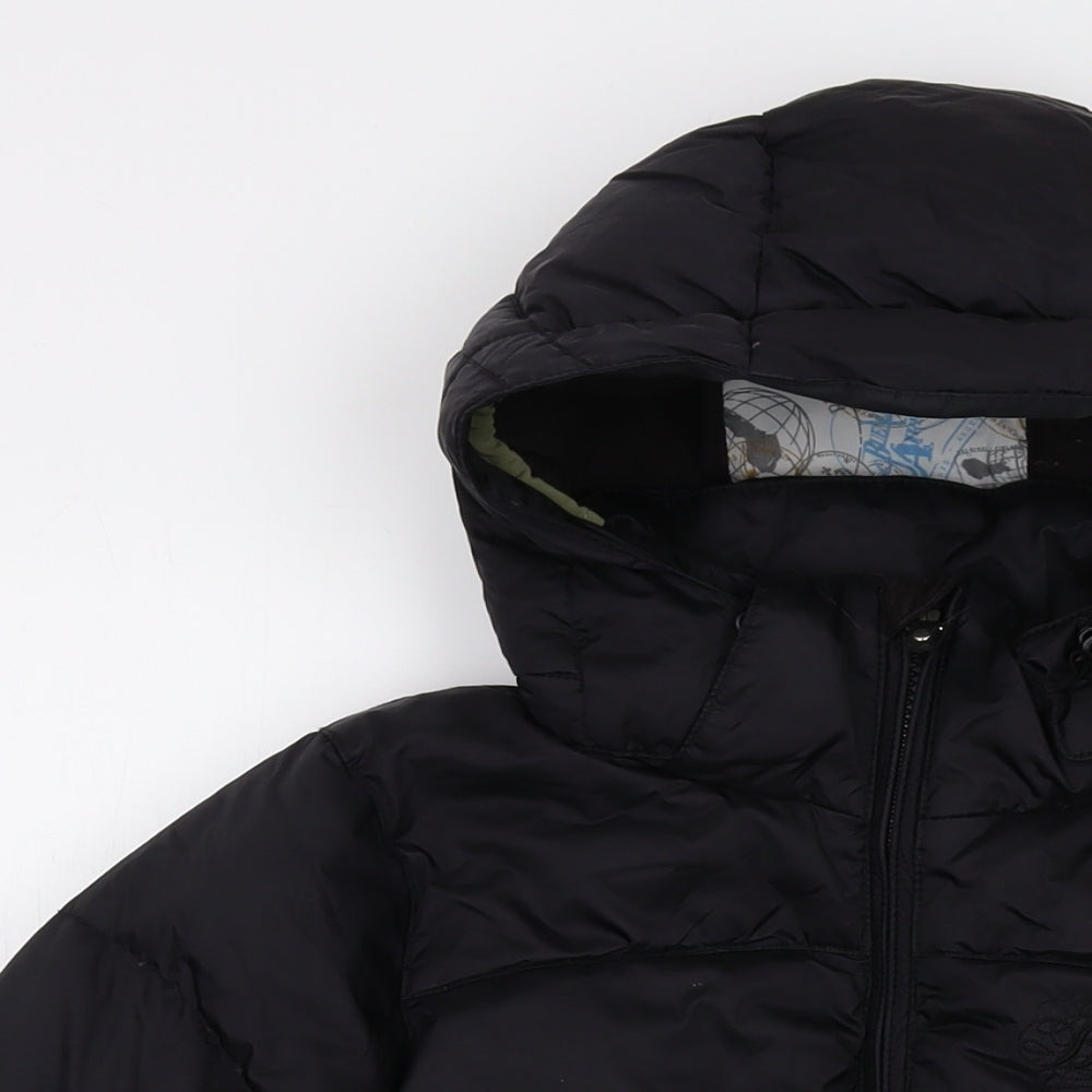 Burton Womens Black Puffer Jacket Jacket Size XS Zip