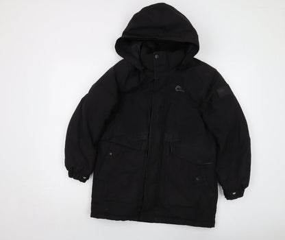 Nepa Boys Black Jacket Size 10 Years Zip
