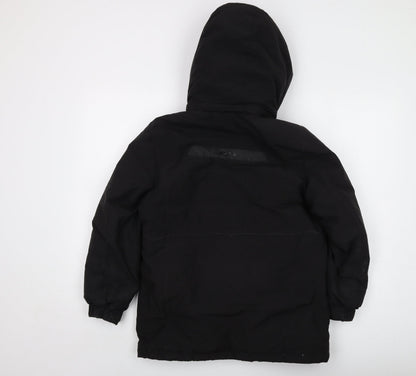 Nepa Boys Black Jacket Size 10 Years Zip